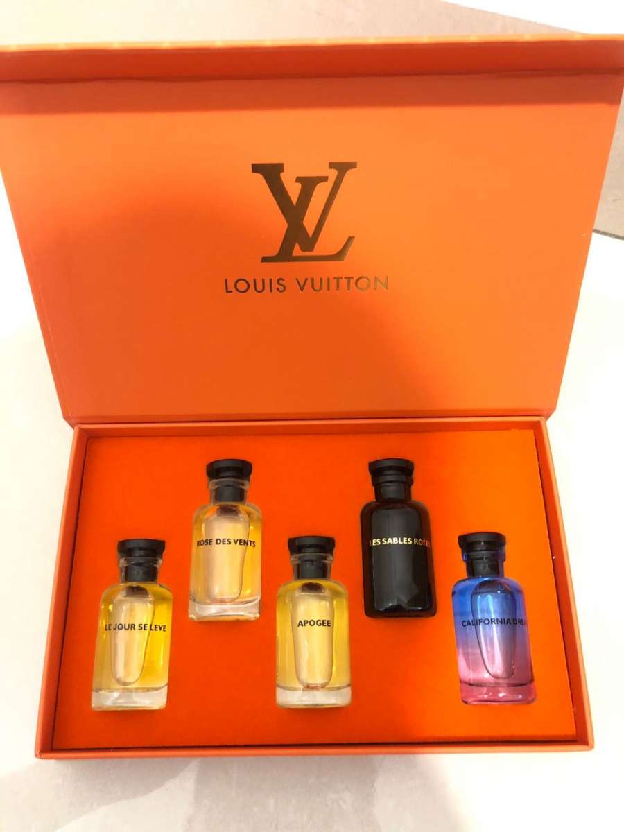 BerryBerry Msia LOUIS VUITTON 5 IN 1 SET LES SABLES ROSE 5X10ML ORANGE BOX WPB ORDERING MY